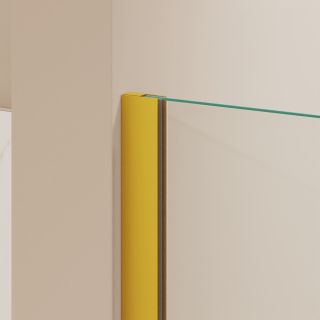 Душевая перегородка RGW WA-054Gb (WA-010Gb + Z-072Gb) 351005473-16 70 см  брашированное золото